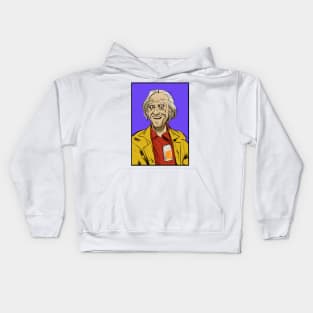 Dr. Emmet Brown Kids Hoodie